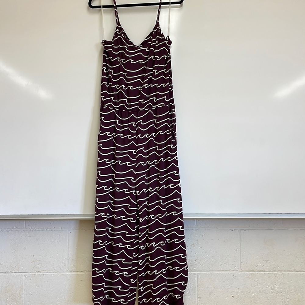 Purple Wave Print Jumper